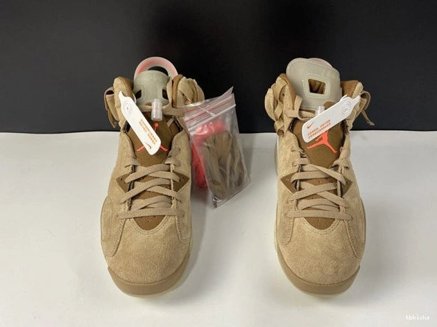 Rep TB Scott DH0690- Travis 4041 Khaki British Jordan6 Casual 1026